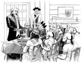 Treaty of Easton British promised the Delaware, Seneca, and Shawnee they