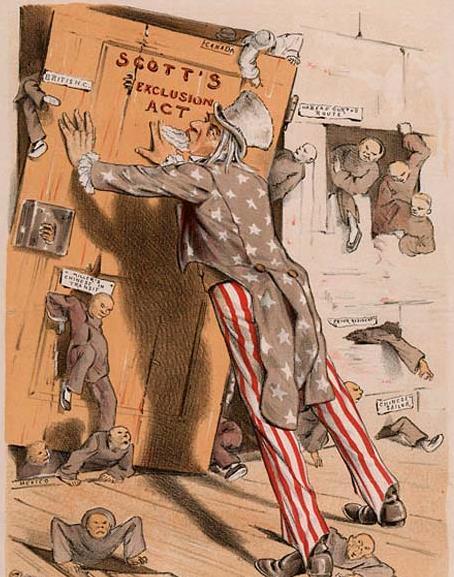 Chinese Exclusion Act In 1882 the U.S.