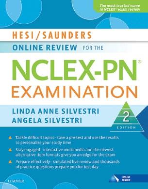 NEW LPN/LVN Texts for - Prepare students for NCLEX exam success Interactive online NCLEX exam preparation March ISBN: 978-0-323-48488-6 Also available