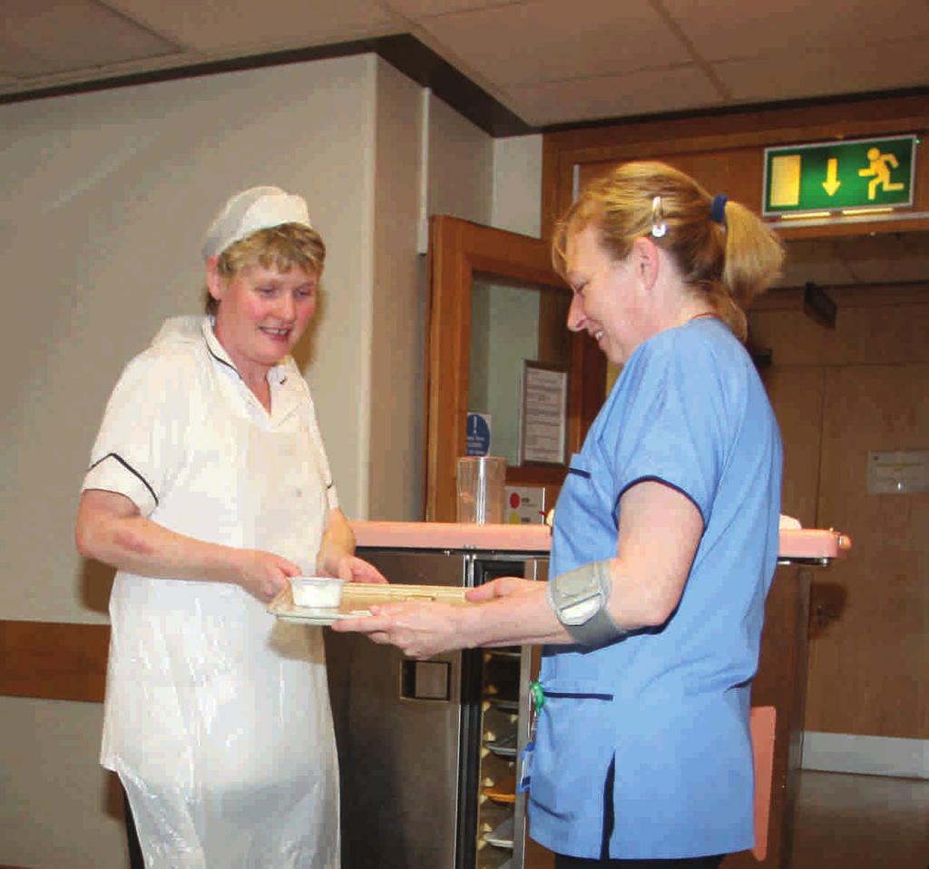 Activity Nutrition Our aim is to provide an environment that allows patients to eat their meals without interruption. Visiting is restricted during these periods.