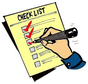 Incident Commander Checklists At the end