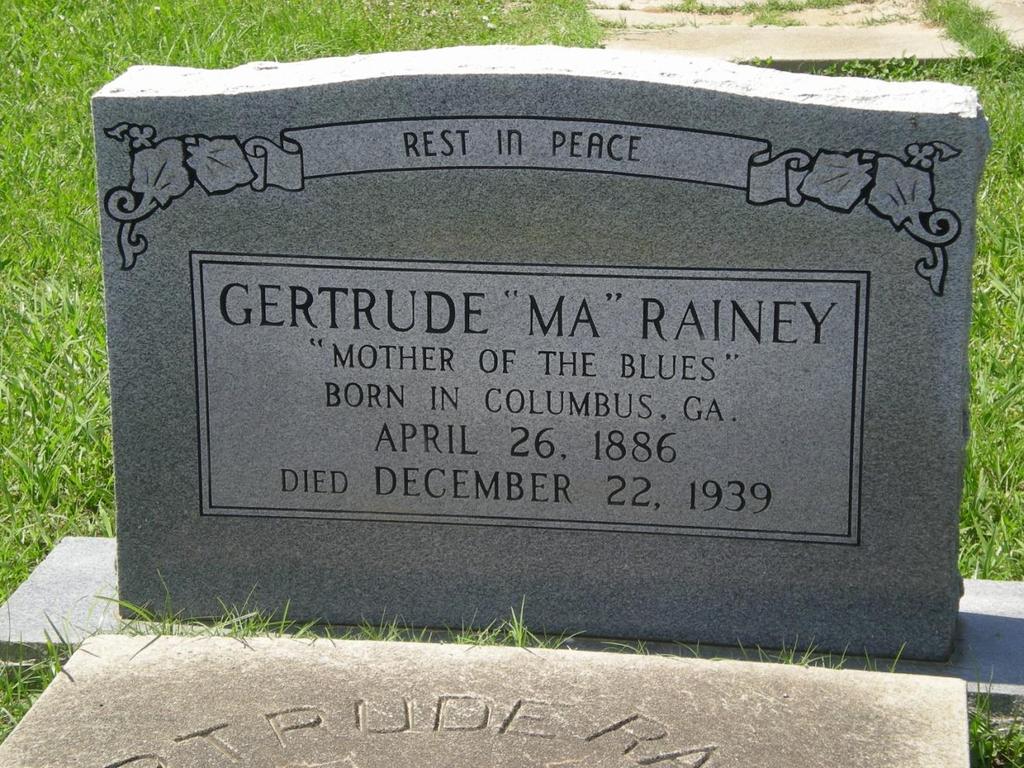 1939 Gertrude Ma Rainey Gertrude Ma Rainey is