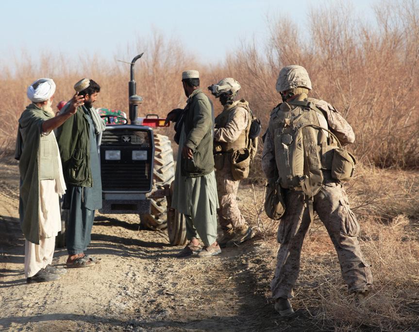 Marines, ANSF find weapons caches, secure southern river valley Story and photos by Cpl.
