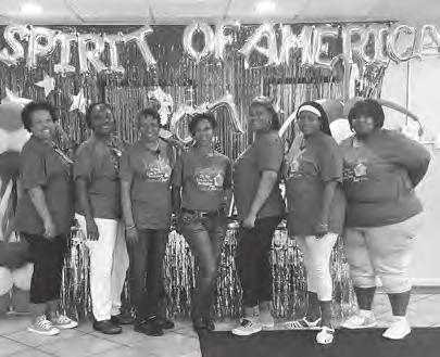 Cambridge Place, Lexington Staff and residents showed their enthusiasm for National Nursing Home Week by participating in a facility-wide Pep Rally.
