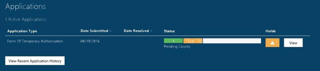 Approval Process Once you have submitted your initial teaching certificate application to the county superintendent for approval, you will notice that your status has changed from Not Submitted to