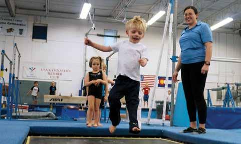 Gymnastics-Tumbling Parent/Tot Parent Tot (Ages 18 mos-2) Active works with your child and you to provide a foundation of not only gymnastics skills but also the tools they ll need to get involved in