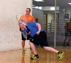 Adult Racquetball Leagues B League: Players with general knowledge of game and rules with 2+ years of playing experience.