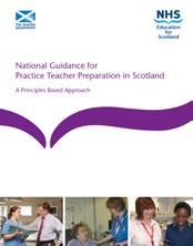 2008 National Guidance for Practice Teacher Preparation in Scotland 21 Scotland-wide guidance for AEI s and practice learning providers involved in the preparation of Practice Teachers built on the