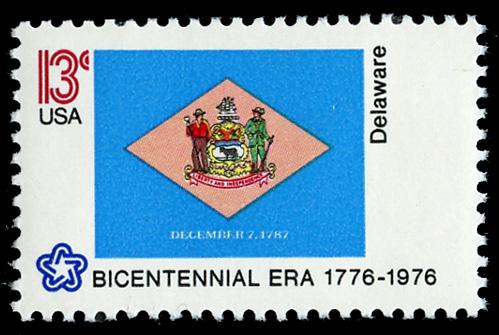 It is part of the U.S. bicentennial celebration in 1976. (Scott # 1633) A set of four souvenir sheets was issued at Interphil in 1976.