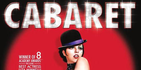 In the 1972 film Cabaret, based on the Broadway musical, an American singer romances two men while performing in the Kit Kat Klub in