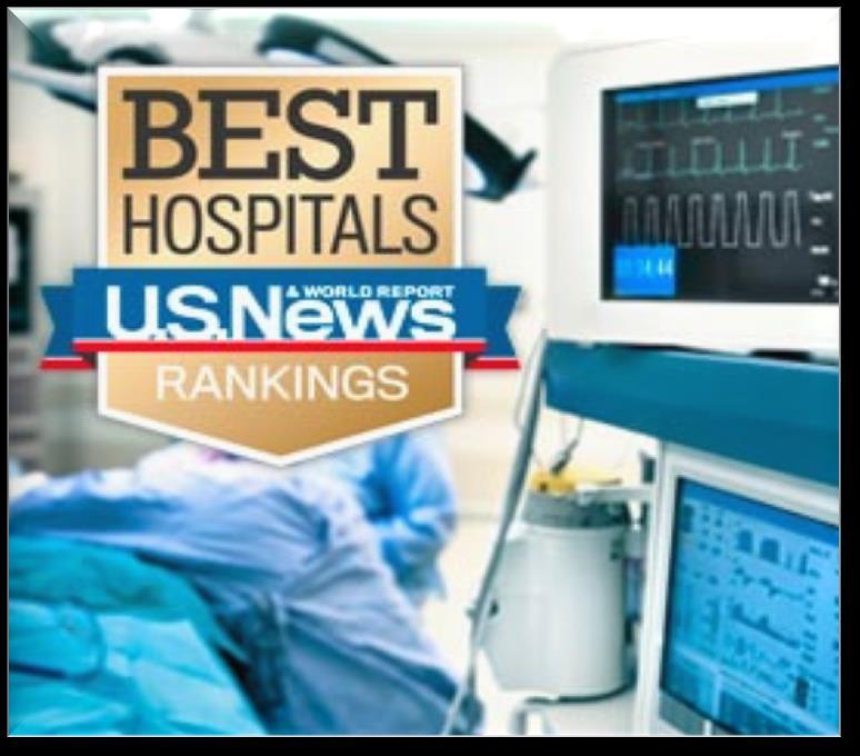 Recognition UH Case Medical Center one of only 18 hospitals in the country named to U.S. News & World Report s Best Hospitals 2013-14 Honor Roll UH named the nation s No.