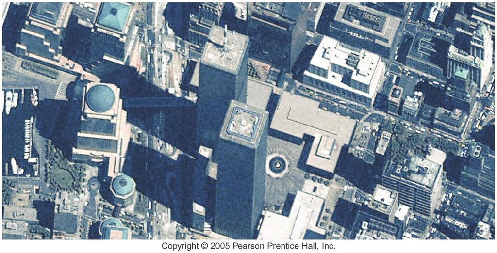 WORLD TRADE CENTER Ikonos satellite images of the