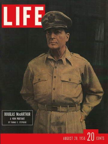 MacArthur led United Nations forces defending South Korea in 1950-51 against