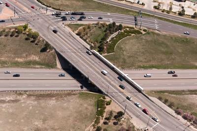 PROJECT SCOPE P1: 10 miles from Pecos to Interlocken P2: 6 miles from Interlocken to Foothills Parkway Reconstruction of general purpose lanes Replace structurally deficient bridges Build one managed