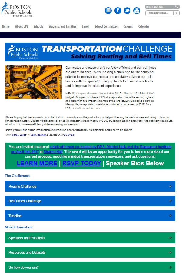 Transportation Challenge