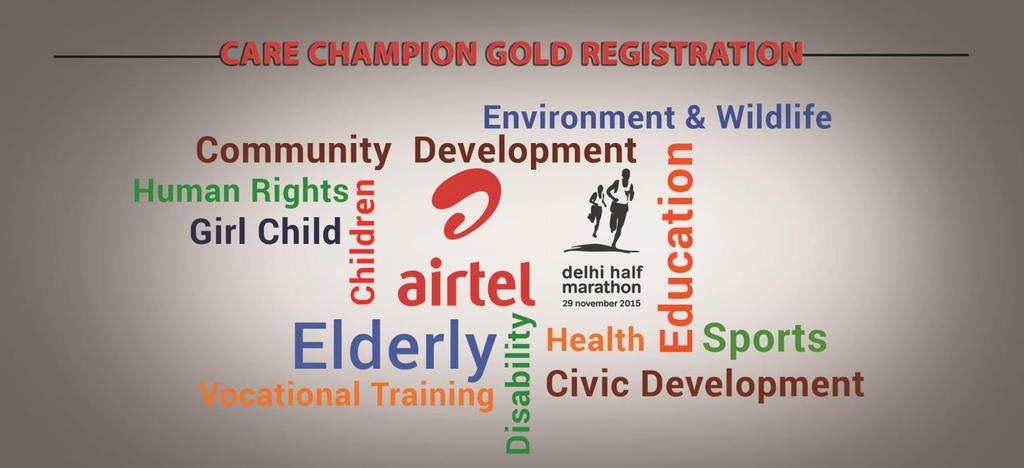A Care Champion Gold is an individual who undertakes to raise a minimum of INR 2.50 lakh in donations for a chosen NGO*.