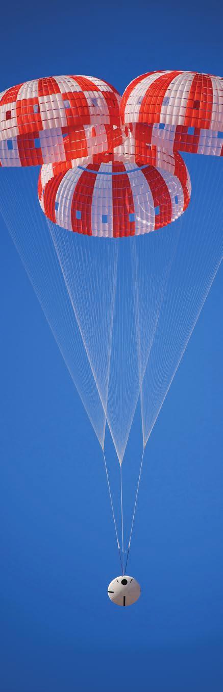 Engineers successfully tested the parachutes for NASA's Orion spacecraft at the U.S. Army Yuma Proving Ground in Arizona, March 8, 2017.