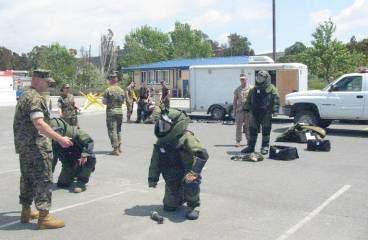 Physically Fit (1 st Class PFT / CFT) Bomb Suit Agility Test Be eligible for a security