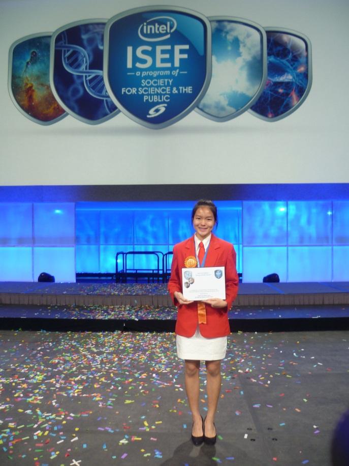 9. The Singapore Team was chosen from top awardees in the Singapore Science and Engineering Fair (SSEF) held in March this year.