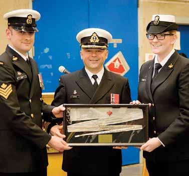 2 TRIDENT News January 22, 2018 HMCS Montreal gets new CO after busy X-Ship period By Ryan Melanson, Trident Staff The crew of HMCS Montreal have accomplished a lot since Cdr Chris Sherban took