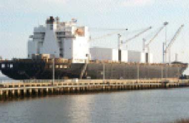 Chapter IV The MV CARTER is one of Military Sealift Command s pre-positioned containerships. movement.