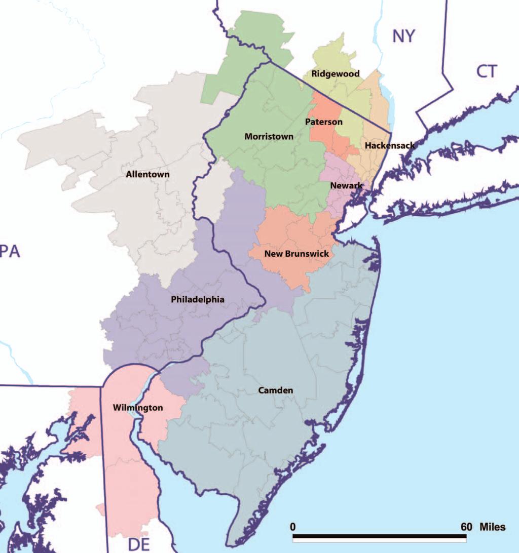 Dartmouth Atlas-Defined Hospital Referral Regions for New Jersey Area Appendix 1: DARTMOUTH