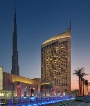 Venue The Address Dubai Mall is a statement in style.