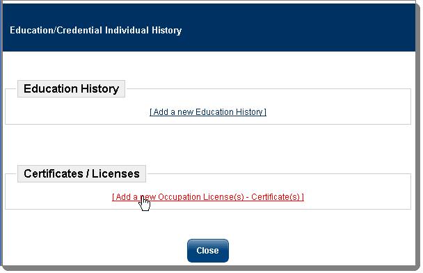Enrollment Closure Information Screen Credentialing (Continued) WIOA Enrollment Reset Options Some members may have