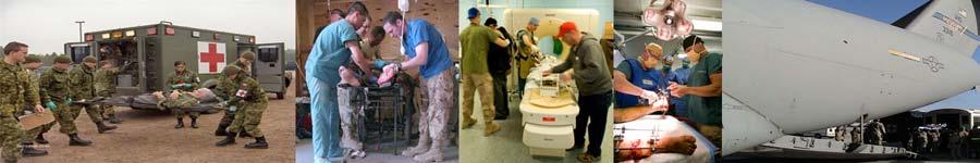 PHASE 2: Stabilizing the injured at Kandahar Air Base.