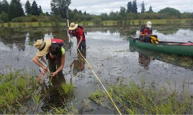 interns in 2017 to assist project archeologist with field inventories Spike camp provides