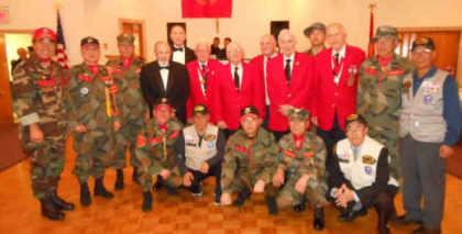 Page 4 240th Birthday Ball Continued Our Korean Marine friends paying tribute to US Marines who served during the