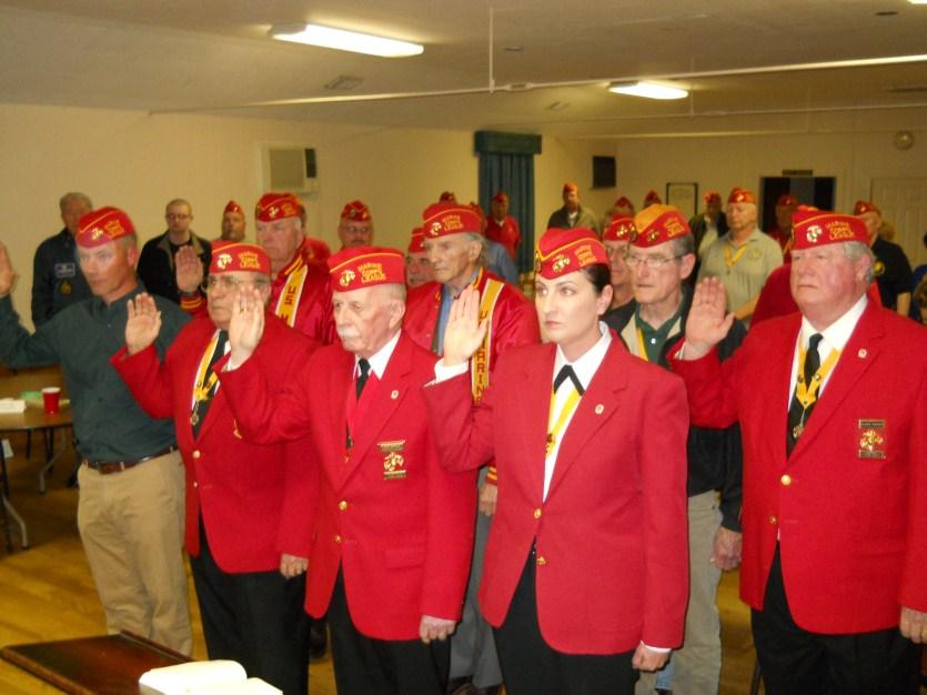 Installation of Detachment Officers for 2013-2014 The Marine Corps League, Harford County Detachment