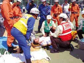 Disaster Area Medical Associations Relevant parties collaborate over the period spanning the immediate aftermath of a disaster over the medium to long term.