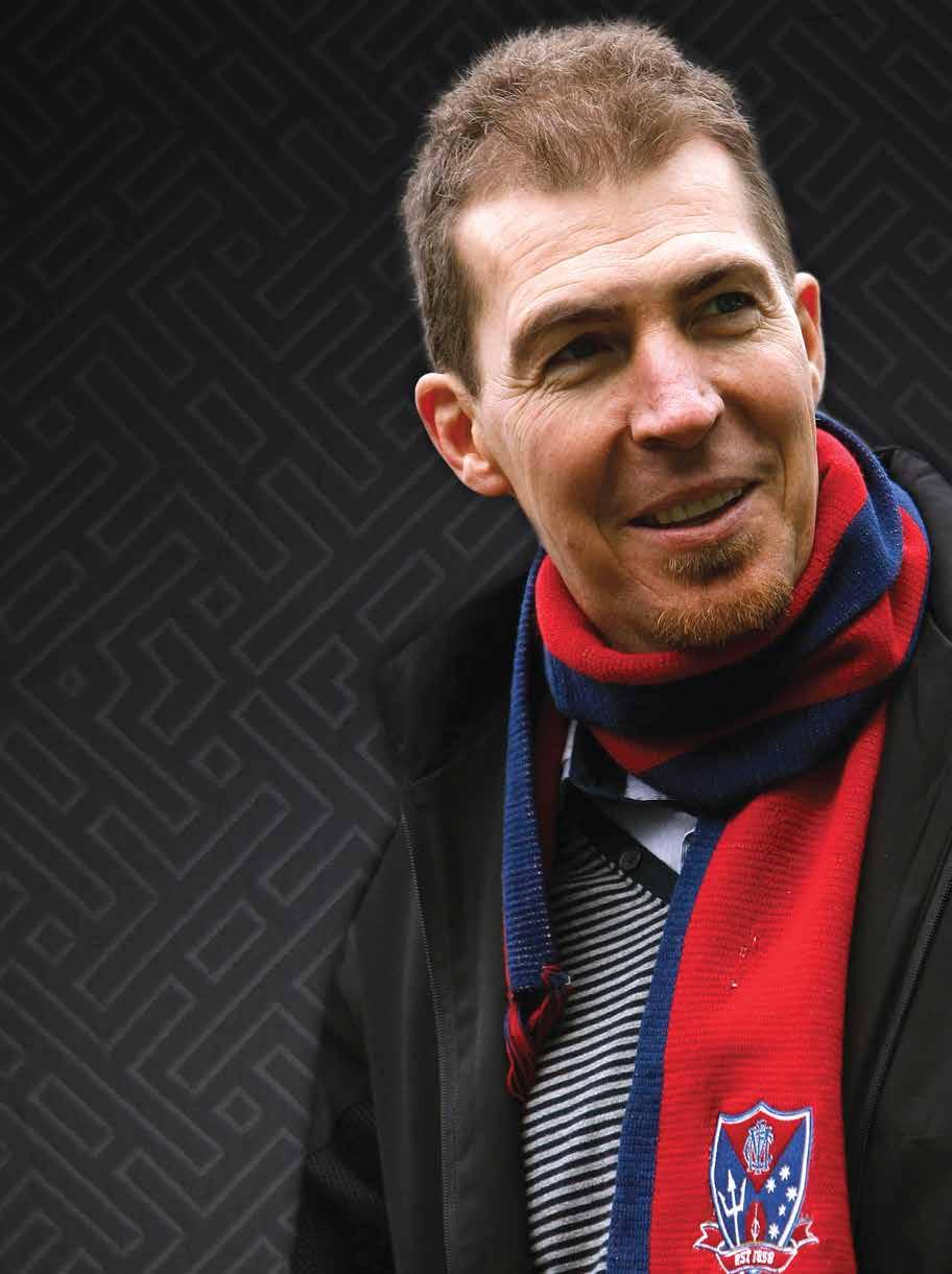 JIM STYNES FUND The Jim Stynes Scholarship is named after Jim Stynes, in recognition of his outstanding efforts not only as a professional Australian Football player and administrator, but also as a