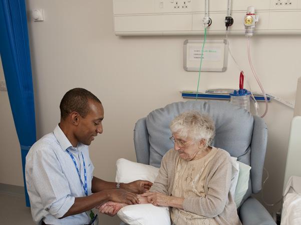At the moment, if someone needs to arrange care from a district nurse, for example, but also needs help to bathe or prepare a meal, they might have two or three different