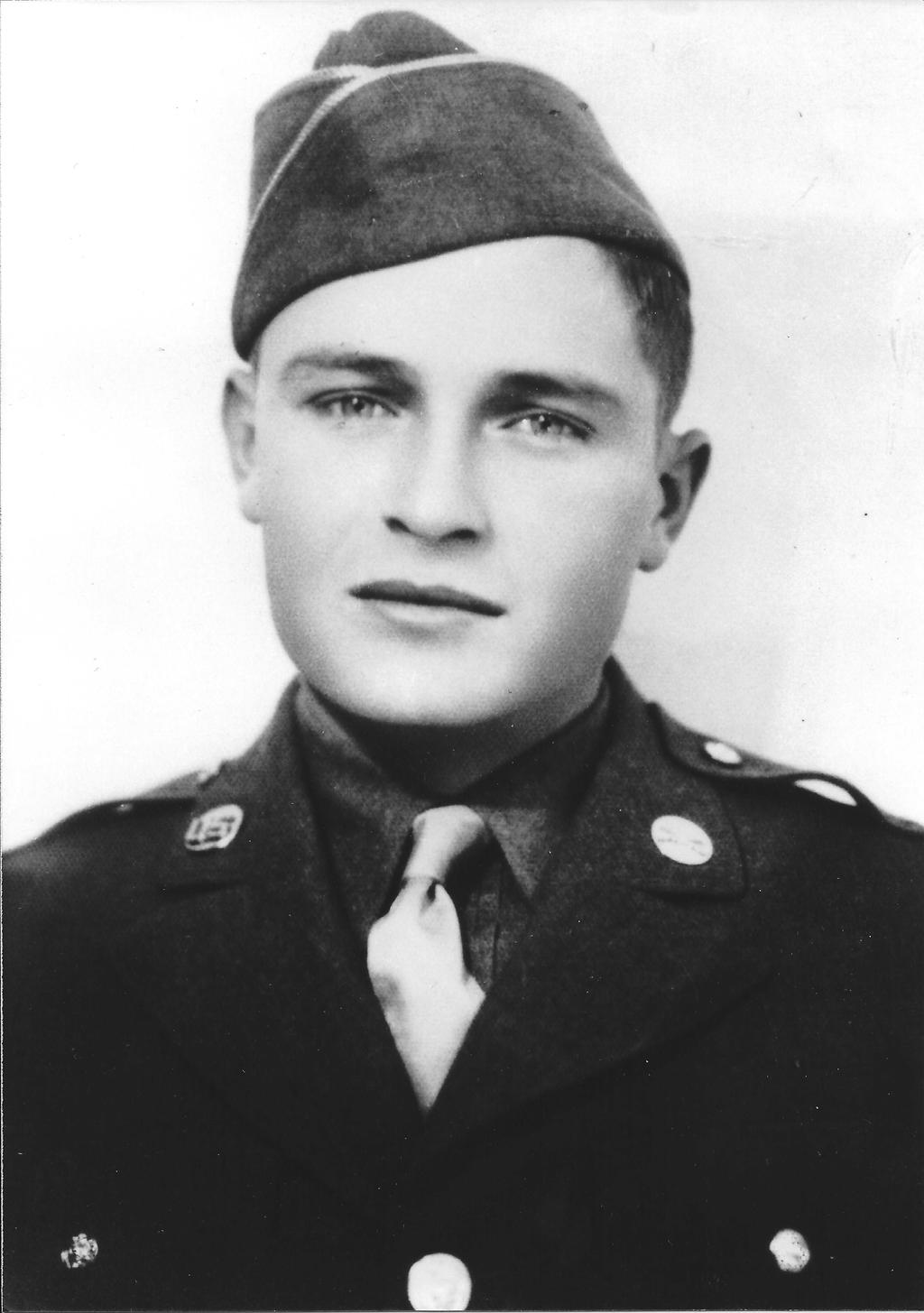Lloyd Joyce enlisted in the United States Army at Pueblo, Colorado on September 11, 1942.