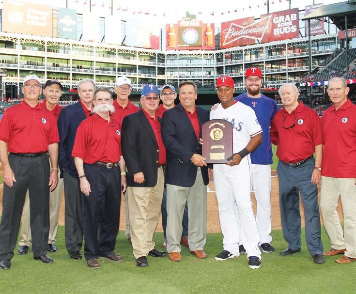 True Blue Society Adrian Beltre Receives Gehrig Award Benefits of True Blue Society membership include: A lifetime subscription to the printed edition of our magazine, The Scroll Current Premium: