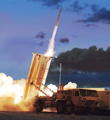 3 Terminal High Altitude Area Defense The Terminal High Altitude Area Defense (THAAD) element provides the Ballistic Missile Defense System (BMDS) with a globally-transportable, rapidly-deployable
