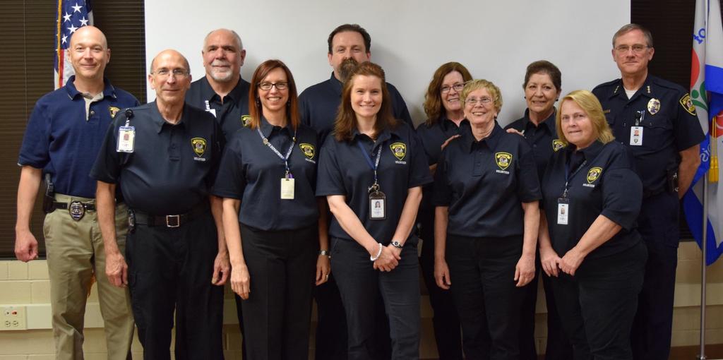Our volunteers are an important part of the organization and help to increase police responsiveness and service delivery. The Roselle Police Department has 16 volunteers.