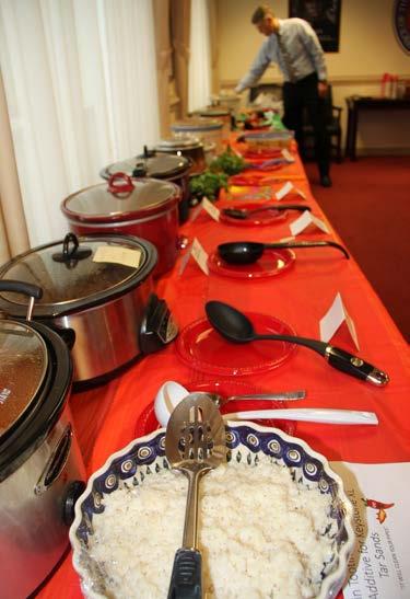 For the ASA (IE&E) Cook-off, chili selections were defined in five categories: Texas Style with no beans; Chili Con Carne with beans and meat, Cincinnati Style with chocolate and cinnamon; Vegetarian