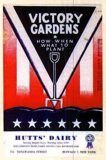 VICTORY GARDENS I. To conserve food, Wilson set up the Food Administration (FA) II. Homeowners planted victory gardens in their yards III.