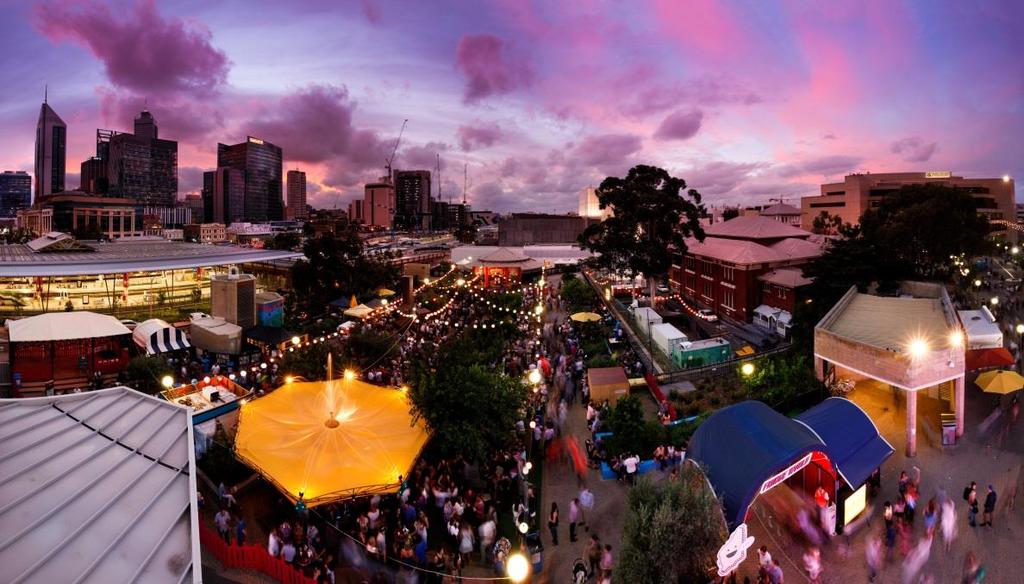 Overview Vision: The Western Australian community is enriched by unique and transforming culture and arts experiences Creating Value framework Research Hub The Pleasure Garden at FRINGE WORLD