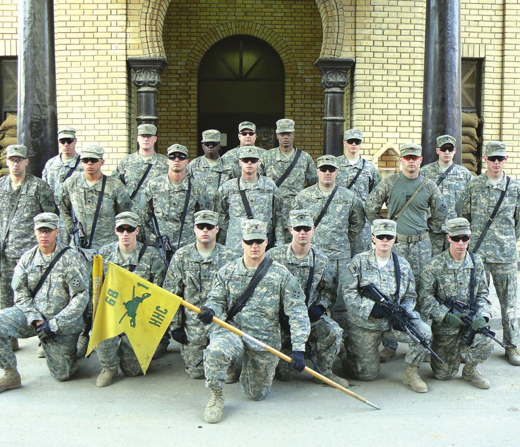 Picture of HQ platoon Havoc Company in
