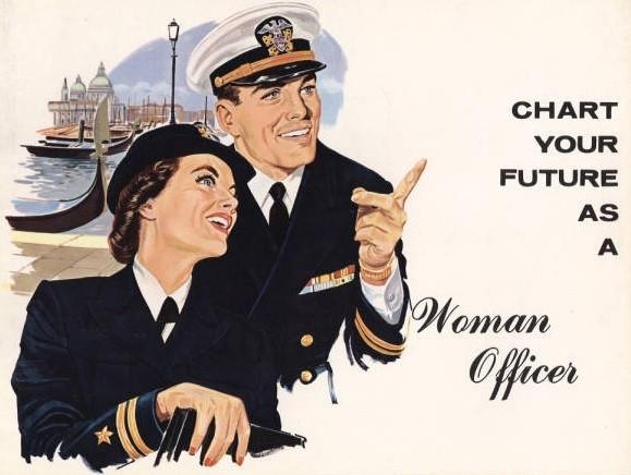 Officer s Hat: In 1970 women made up just 3.5% of the officers in the Navy, and African Americans were even more poorly represented. In 1971, fewer than 1% of Naval Officers were black.
