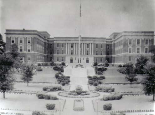 p New addition to the Army Medical School, East elevation. November 9, 1931.