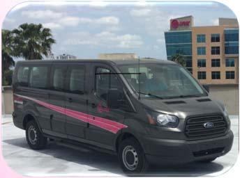 Top van 15 Passenger Ford Transit van *Additional agency costs include fuel, tolls, or parking if