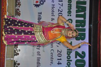 Ms Gitanjali of e Gitanjali Group entertaining e delegates Delegates participating in e dance during e Brij Ki Holi Program INTERNATIONAL CONFERENCE ON ADVANCES IN TRIBOLOGY (ICAT-14) The