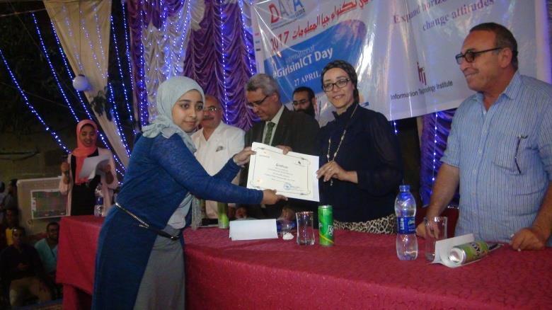 Girls in ICT Day 2017: Egypt DATA Nagaa Khamis and