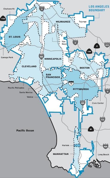 Systems, not programs The size and complexity of the L.A. region requires a systemic approach to education & workforce reform City of Los Angeles 7 Major U.S. Cities & 1 NYC borough would fit inside LA s city limits 114 distinct neighborhoods within L.