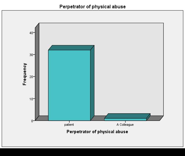 Perpetrators of abuse Perpetrator of physical abuse 2 nd year